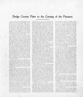 History 001, Dodge County 1905
